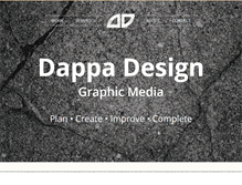 Tablet Screenshot of dappadesign.com